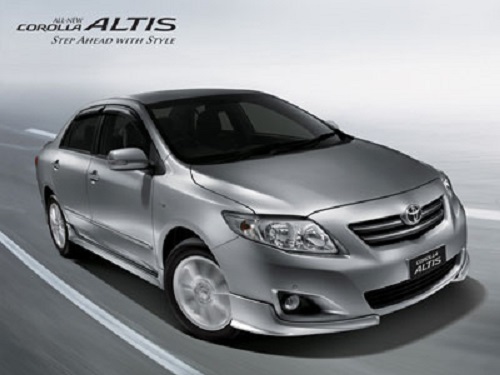 Toyota Altis sang trọng đẳng cấp