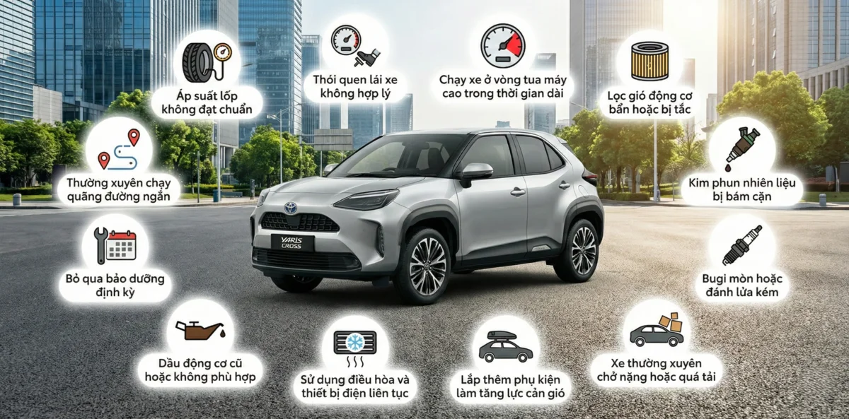 Bộ điều nhiệt hoặc hệ thống làm mát có vấn đề